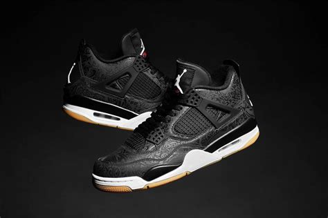 jordans nike zwart|nike jordan 4 sneakers.